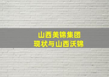 山西美锦集团现状与山西沃锦