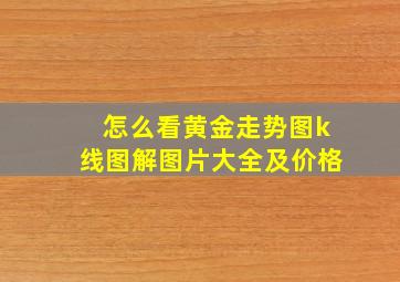 怎么看黄金走势图k线图解图片大全及价格