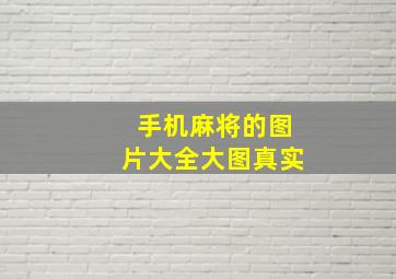 手机麻将的图片大全大图真实