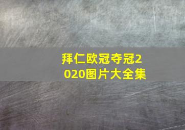 拜仁欧冠夺冠2020图片大全集