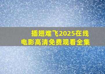 插翅难飞2025在线电影高清免费观看全集