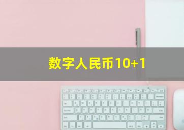 数字人民币10+1