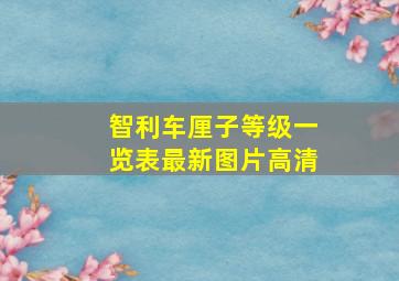 智利车厘子等级一览表最新图片高清