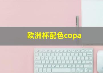 欧洲杯配色copa