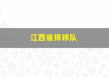 江西省排球队