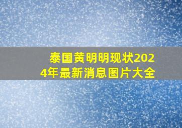 泰国黄明明现状2024年最新消息图片大全