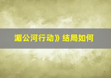 湄公河行动》结局如何