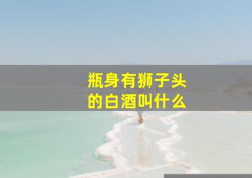 瓶身有狮子头的白酒叫什么