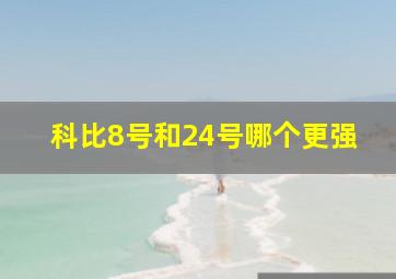 科比8号和24号哪个更强