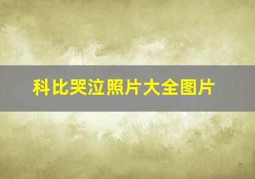 科比哭泣照片大全图片