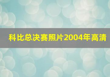 科比总决赛照片2004年高清