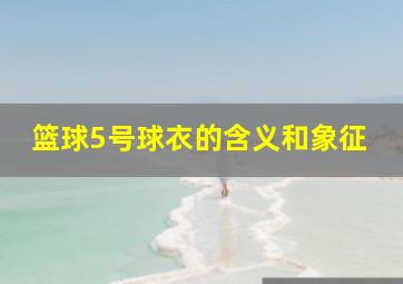 篮球5号球衣的含义和象征