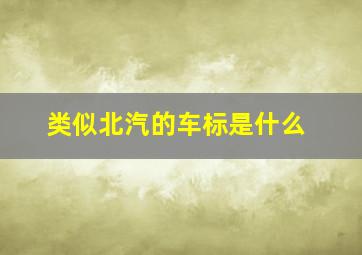 类似北汽的车标是什么