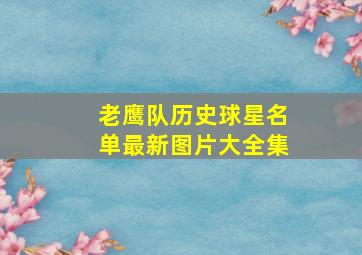 老鹰队历史球星名单最新图片大全集