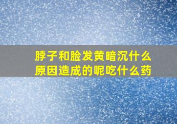 脖子和脸发黄暗沉什么原因造成的呢吃什么药