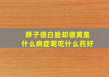 脖子很白脸却很黄是什么病症呢吃什么药好