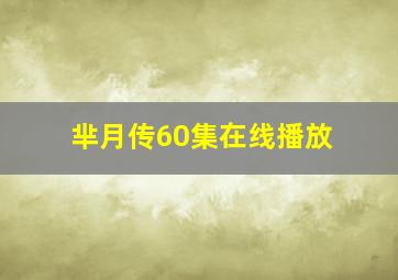 芈月传60集在线播放