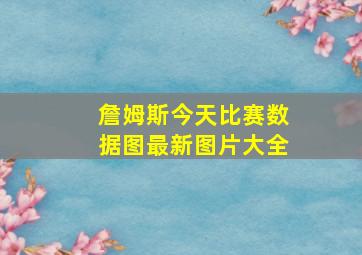 詹姆斯今天比赛数据图最新图片大全