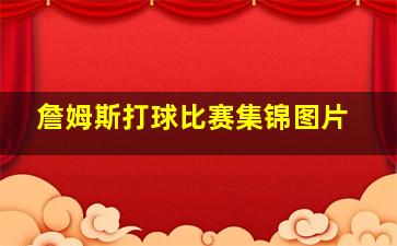 詹姆斯打球比赛集锦图片