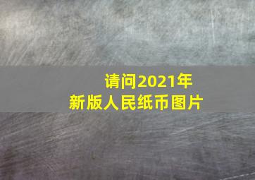 请问2021年新版人民纸币图片