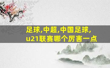 足球,中超,中国足球,u21联赛哪个厉害一点