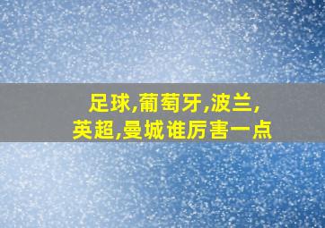 足球,葡萄牙,波兰,英超,曼城谁厉害一点