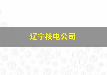 辽宁核电公司