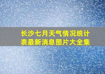 长沙七月天气情况统计表最新消息图片大全集