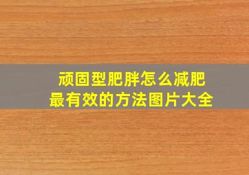 顽固型肥胖怎么减肥最有效的方法图片大全