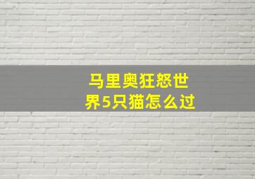 马里奥狂怒世界5只猫怎么过