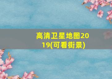 高清卫星地图2019(可看街景)